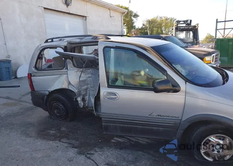 2001 Pontiac Montana 6-Passenger Seating из США, поврежденный, VIN 1GMDU23E61D321586